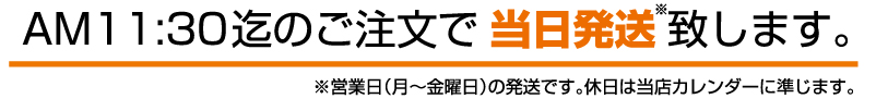 当日発送いたします